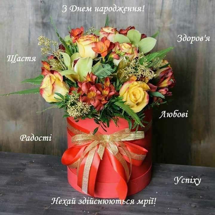 Привітання з днем народження 19 років українською мовою
